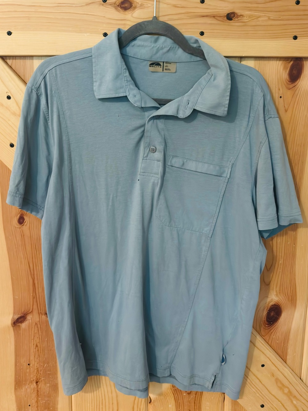 Men's Go Lite Light Blue Polo